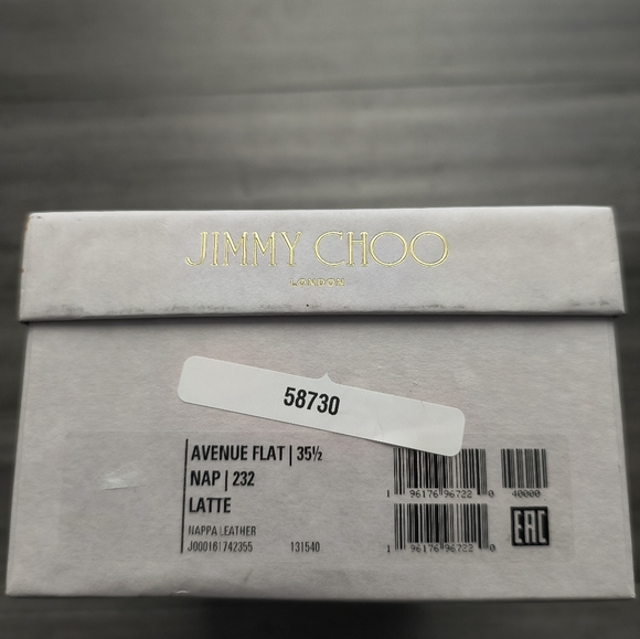 NEW Jimmy Choo Avenue Leather Sandals - Picture 10 of 10